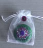 Hand Embroidered Emmeline Brooch  - Image 4