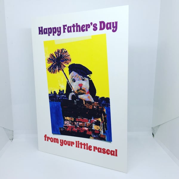Father's Day Card: Sweep Little Rascal (13x18cm)