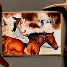 Horse Blank Greeting Card