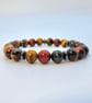 Tiger Eye Unisex Bracelet, Larger Size, Father's Day, Birthday, Gifts For Men