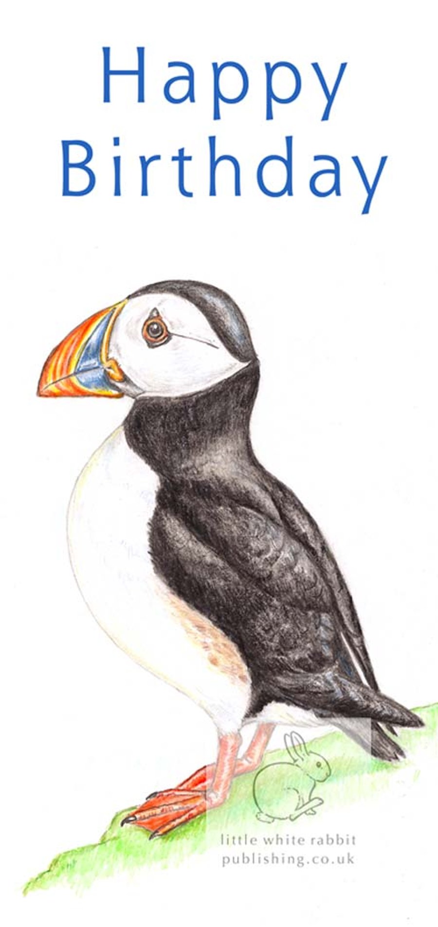 Puffin - Birthday Card