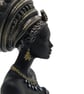 African queen bust, black woman sculpture, two tone bronze figurine, 3d printed  - Image 8