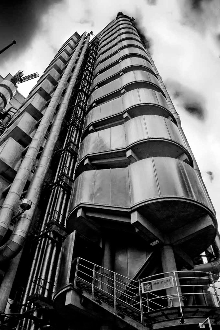 Lloyds of London building England UK 12"x18" Print