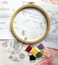 Folk Art Embroidery Kit - Folk Art Bird Embroidery Kit, Hand Embroidery - Image 6