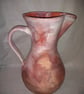 JUG TALL DECORATIVE WITH BEAUTIFUL RANDOM FERRIC CHLORIDE FINISH 34 CMS HIGH - Image 1