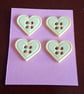 18MM PALE YELLOW BUTTONS