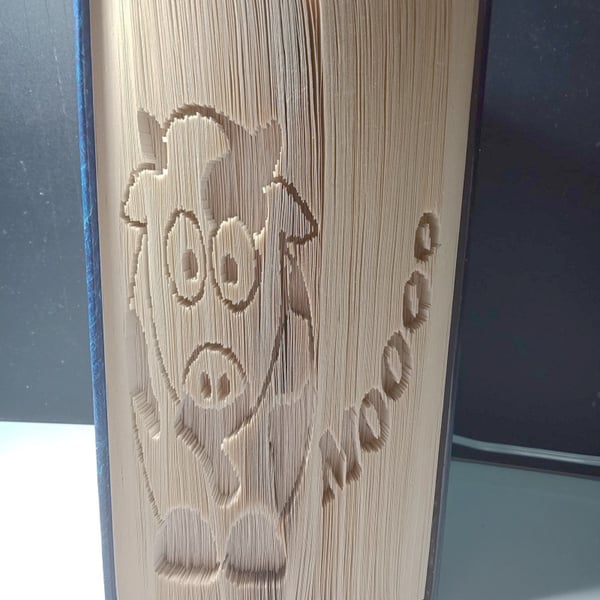 MOOoo Cow CUT & FOLD Book Folding Pattern - EMAILED PDF PATTERN