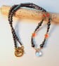 Faceted Quartz Pear, Hematite And Swarovski Crystal Necklace - Handmade In Devon - Image 6