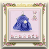 Purple Spot Dress for Baby Daisy 