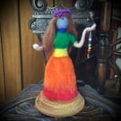 Needle Felted Chakra Mother-of-All