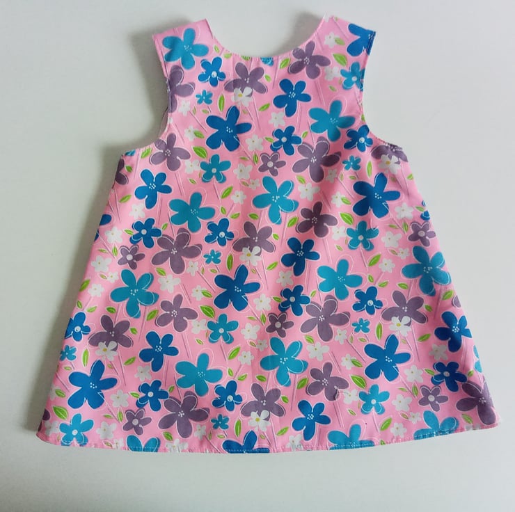 Floral Print Dress, 12-18 months, A line dress,... - Folksy