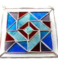 Patchwork Quilt Suncatcher Stained Glass  - Image 5