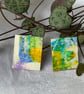 Spring Fresh, Stainless steel post earrings  - Image 1