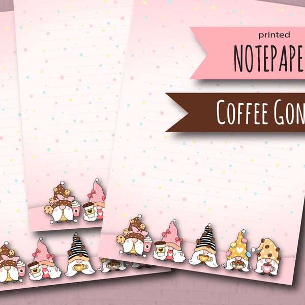 Letter Writing Paper with Gonks, Nordic Gnomes