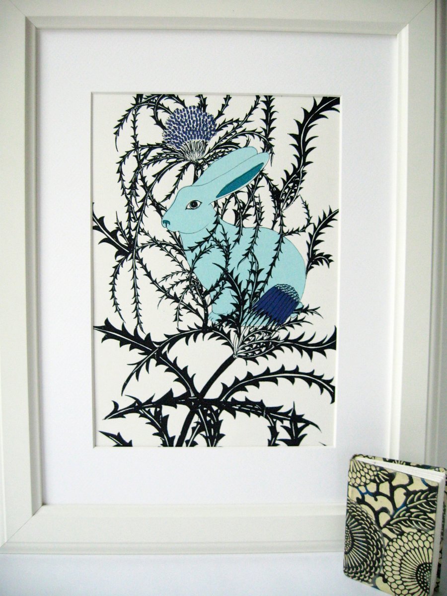 Rabbit and Thistle