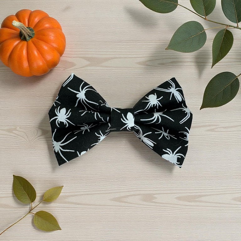 Spider Handmade Dog Bow Tie 