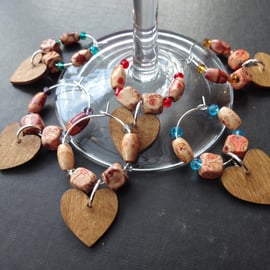 Wine Glass Charms   (free UK postage)