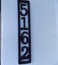 Framed Number  Wall Plaque......................Wrought Iron (Forged Steel)  - Image 5