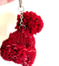 Mini beanie key ring or bag charm