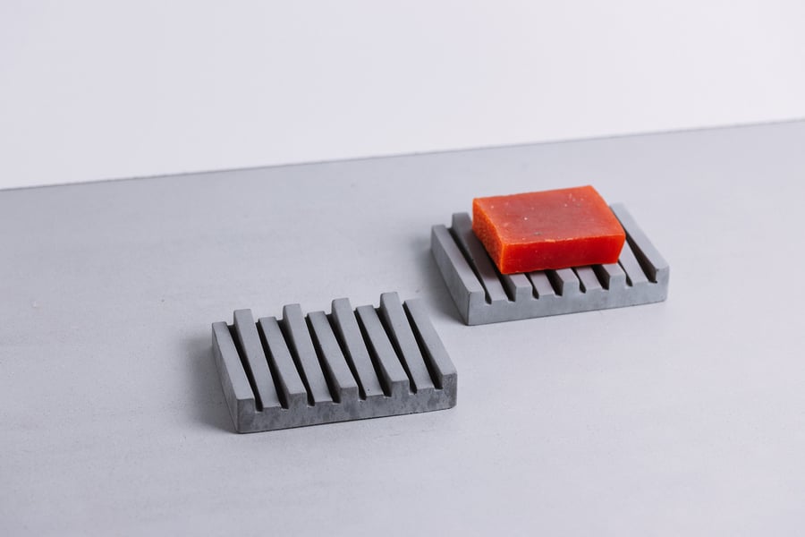 Piano Concrete Soap Dish