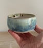 Handmade small ceramic bowl, ceramic snack bowl, wabi sabi bowl - Image 1