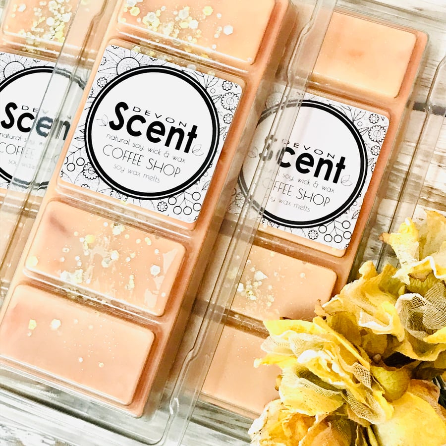 Coffee Shop Snap Bar Soy Wax Melts 