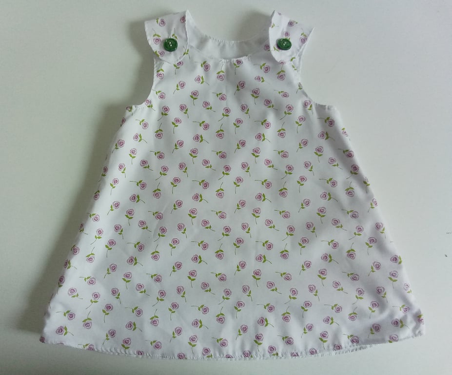 Dress, 18-24 months, A Line dress, summer dress, pinafore, floral print 