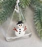 Snowman - Christmas tree decoration - small - Image 7