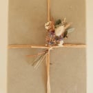 3x Mini Dried Flower Posies