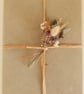 3x Mini Dried Flower Posies