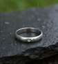 Sterling Silver Gypsy Set Gemstone Ring  - Image 2