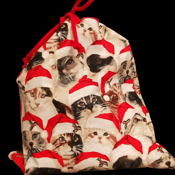 Pets Fabric Christmas gift bags 