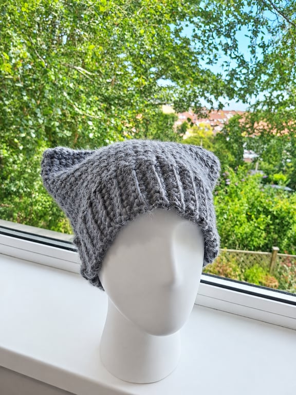Chunky Cat Ear Beanie