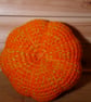 Crochet pumpkin warm orange super size - Image 3