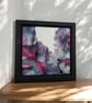 Daydream in pink acrylic abstract framed  - Image 4