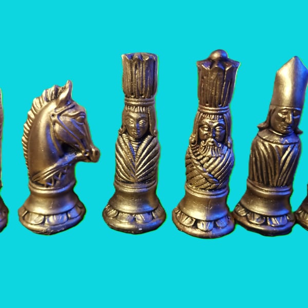 Chess Set, Victorian  Style Chess Set, Handmade to Order