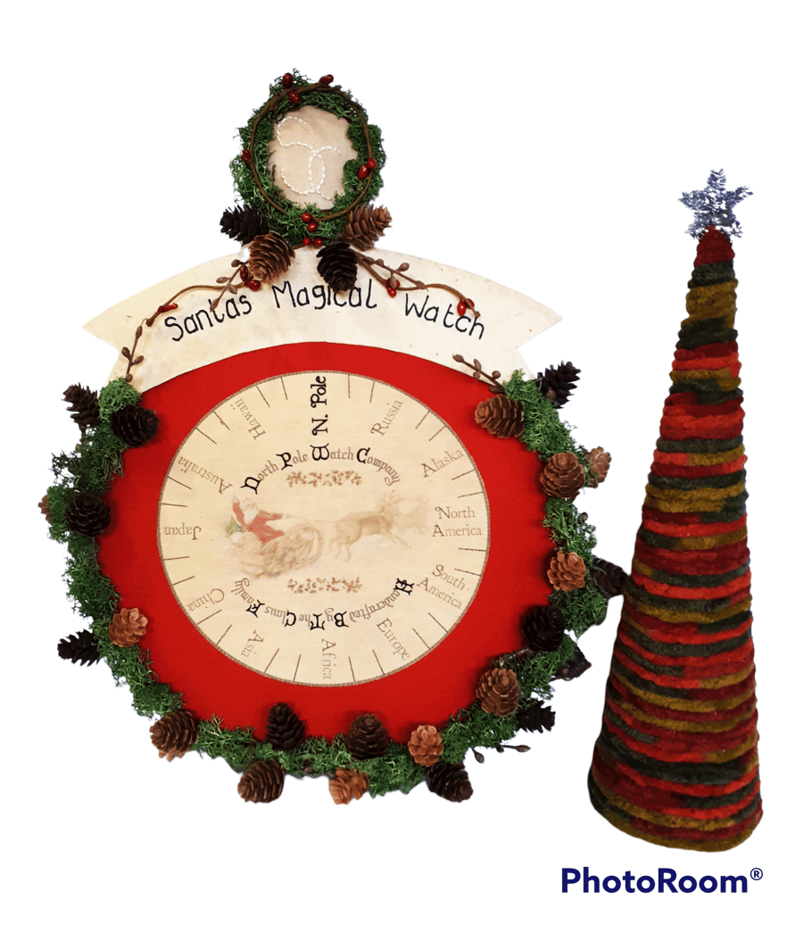 SANTA'S MAGICAL CLOCK ORNAMENT