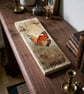 Rustic Orange Butterfly Meadow Country Nature Wood Wall Art