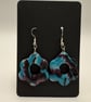 Void bloom Polymer clay earrings - Image 3