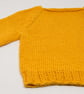Organic Cotton Chunky Baby Jumper 6 - 12 months - Image 1