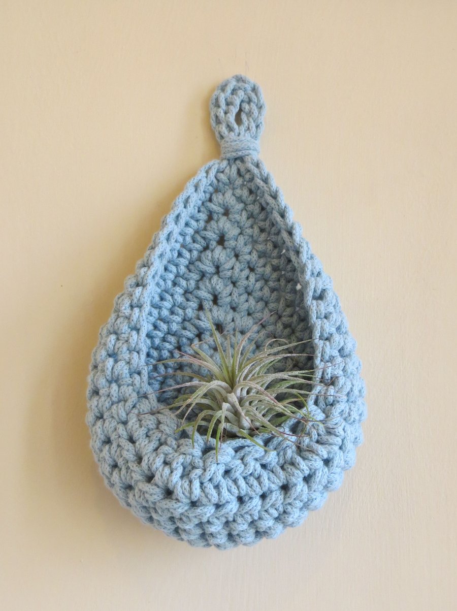  Raindrop hanging basket, teardrop hanging basket, wall decor