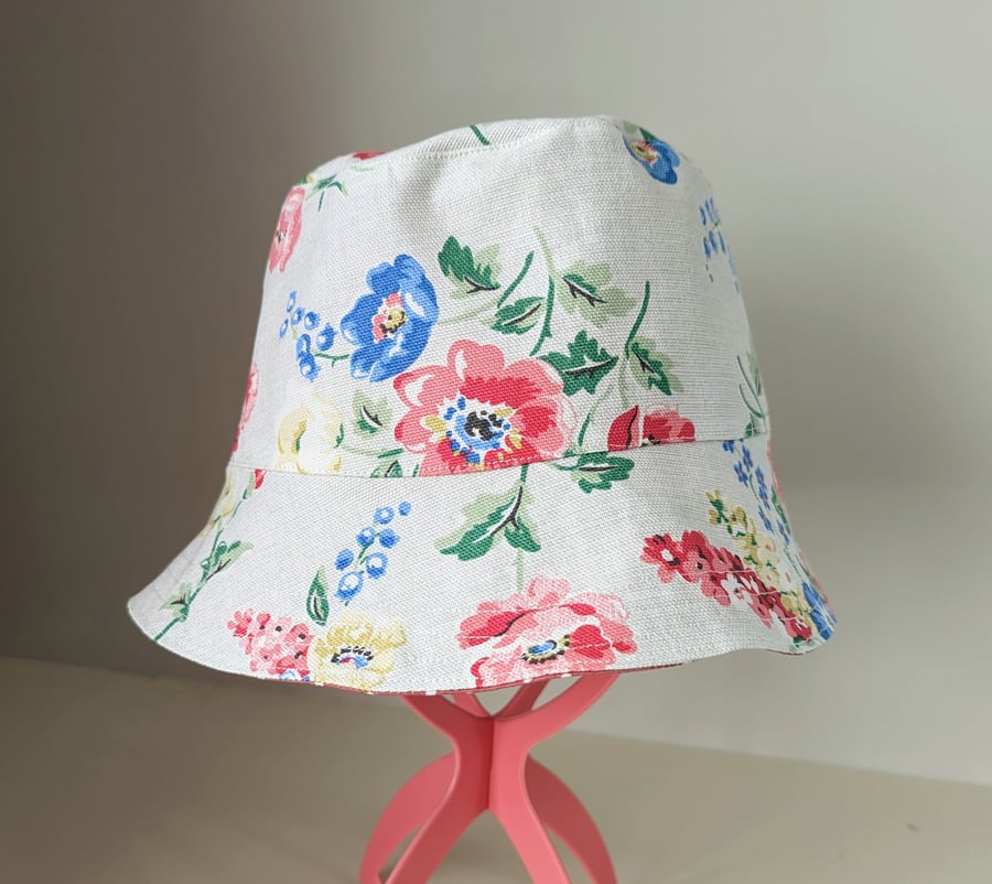 Bucket Hat in Cath Kidston Fabric