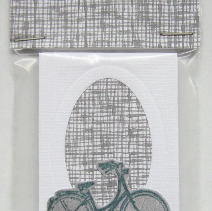 SALE Tiny Bicycle Notepad - Folksy