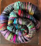 Wool Art Batt - "Firework