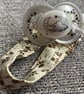 Paw prints 100% Cotton Pacifier Clip - Image 5