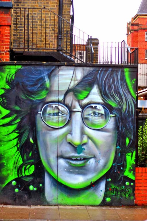 John Lennon Mural Camden Town Photograph Print