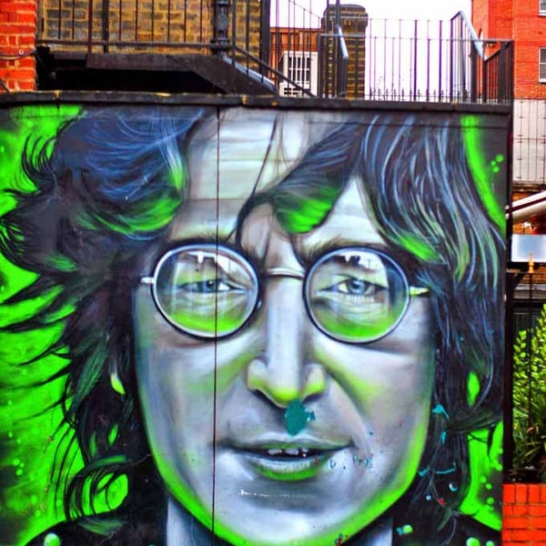 John Lennon Mural Camden Town Photograph Print