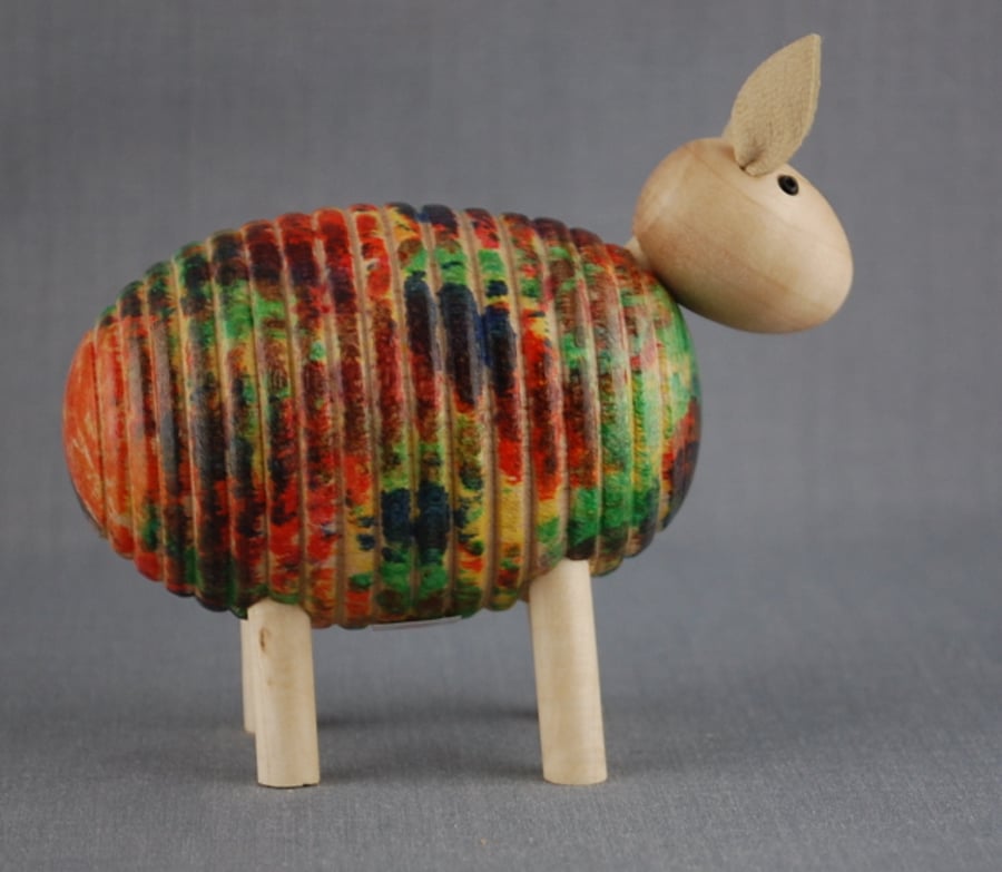 Penelope the Kaleidoscopic Coloured Sheep