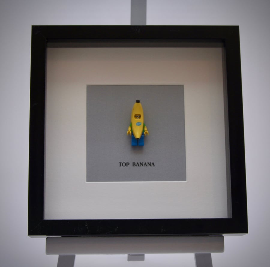Banana Man (Top Banana) mini Figure frame