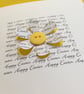 Easter Card - Flower - Image 1